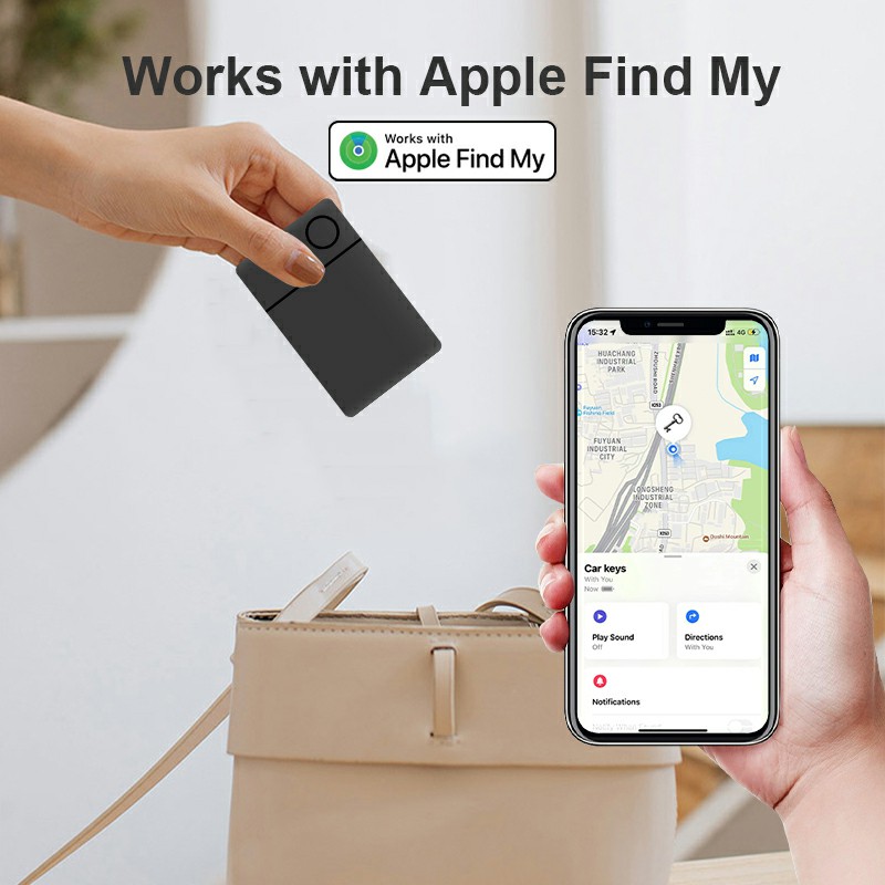 Rechargeable Smart Card for Apple Find My (RSH-iCard02)