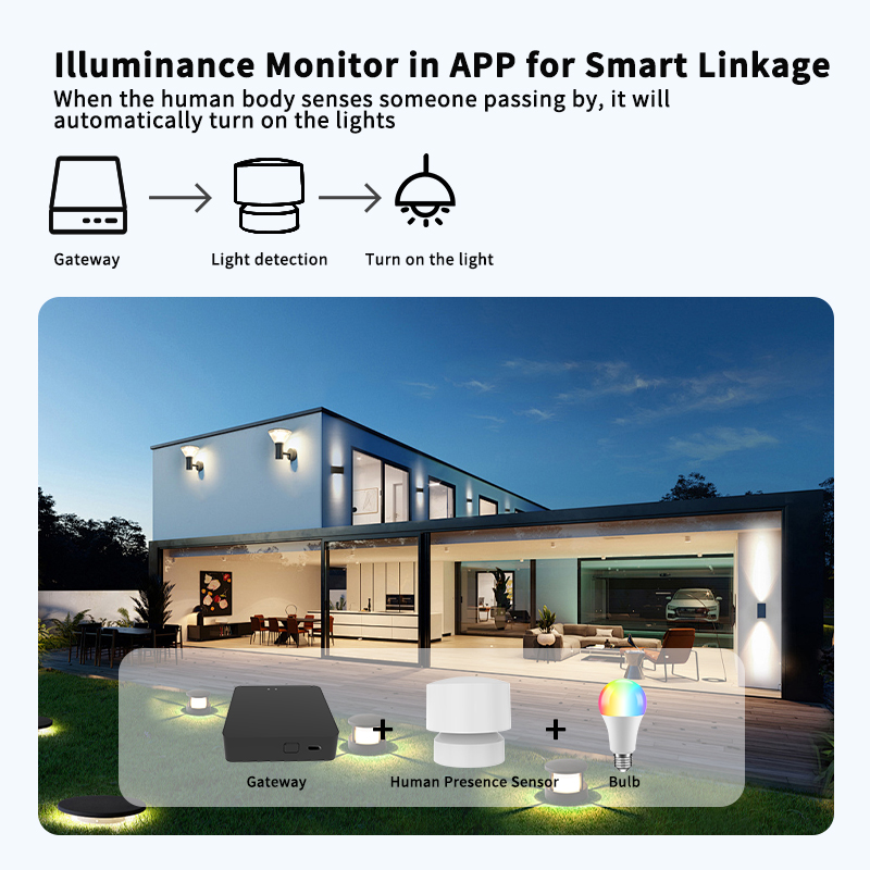 WiFi/ZigBee 24G Radar Millimeter Wave Human Presence Sensor (RSH-RD24G01)